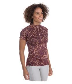 T-shirt fonctionnel zippé Callie