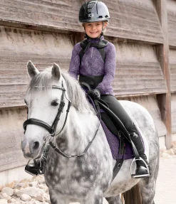 T-shirt technique à manches longues en stretch enfant Xena