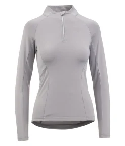 T-shirt technique à manches longues zippé Sofie