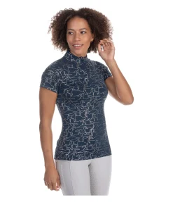 T-shirt technique à manches courtes Maya