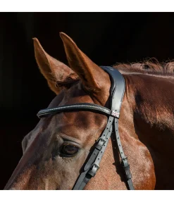 Têtière en cuir gras Mix & Match PRO Anatomical Shape