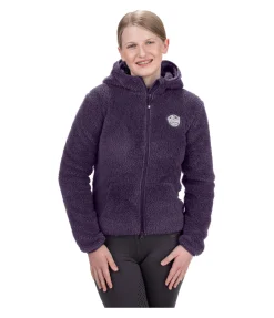 Veste à capuche en polaire Teddy enfant Irma