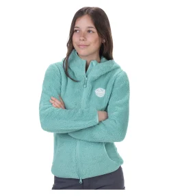 Veste à capuche en polaire Teddy enfant Irma