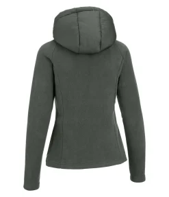 Veste bi-matière à capuche Elisa