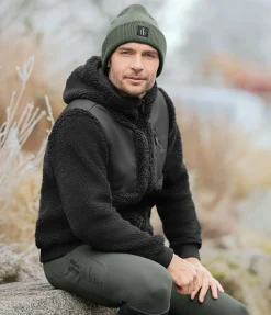 Veste bi-matière avec polaire Teddy homme Ottawa