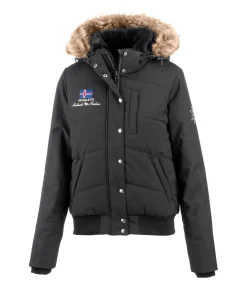 Veste d'équitation à capuche hiver Elgur