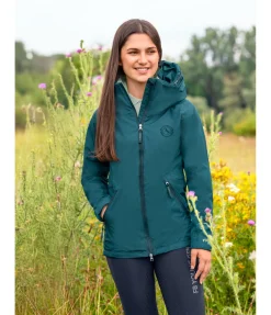 Veste d'équitation technique enfant Demi