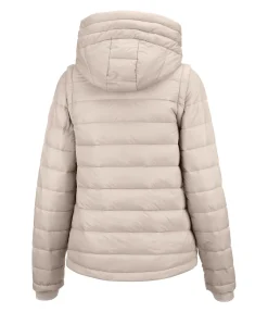 Veste matelassée 2-en-1 à capuche Cecile