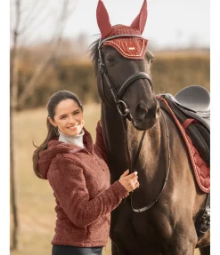 Veste polaire Teddy avec capuche Lisa